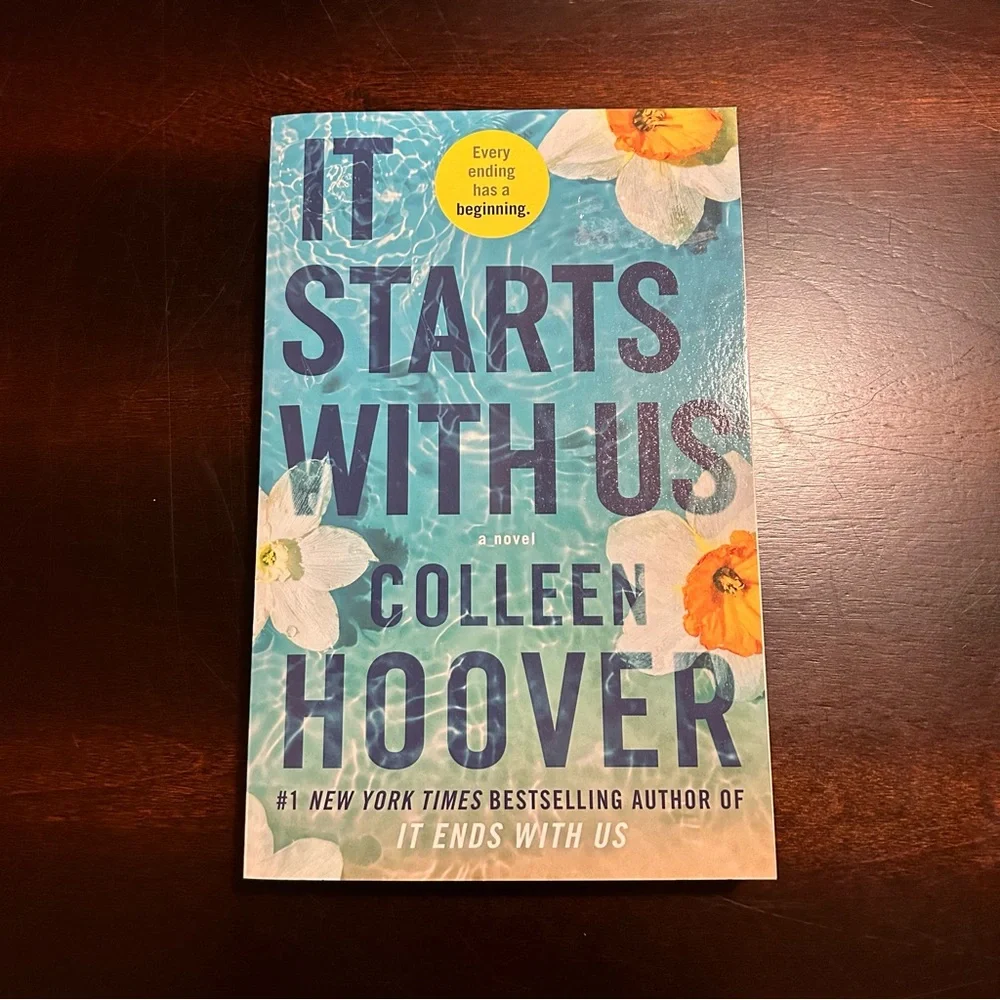 It Starts with Us Paperback Book - Picture 1 of 3
